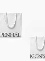 PENHALIGON'S Canvas Tote Bag White