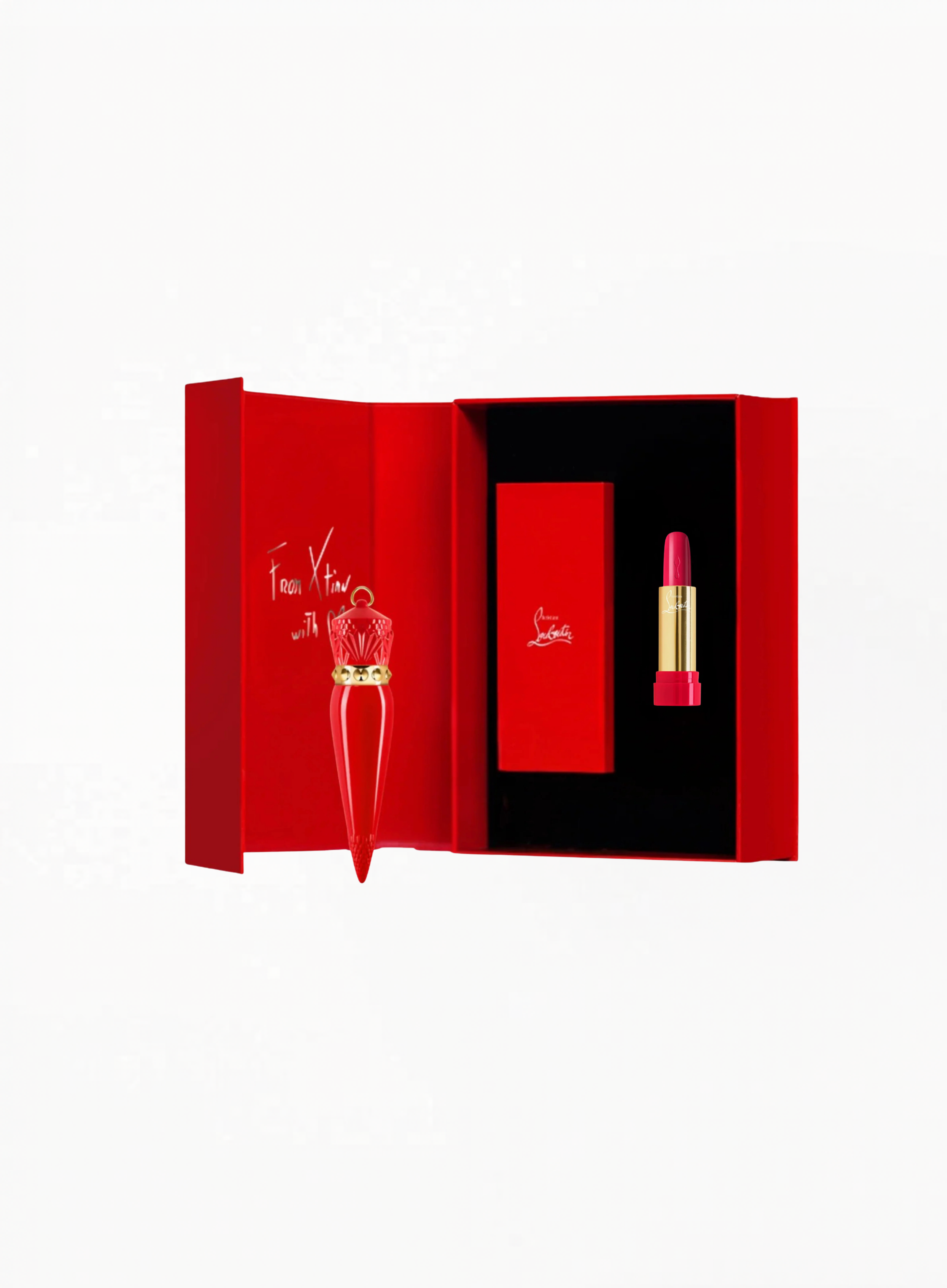 Christian Louboutin Rouge Louboutin SooooO… Glow — ტუჩსაცხის რეფილი (011G) წითელი ქეისით