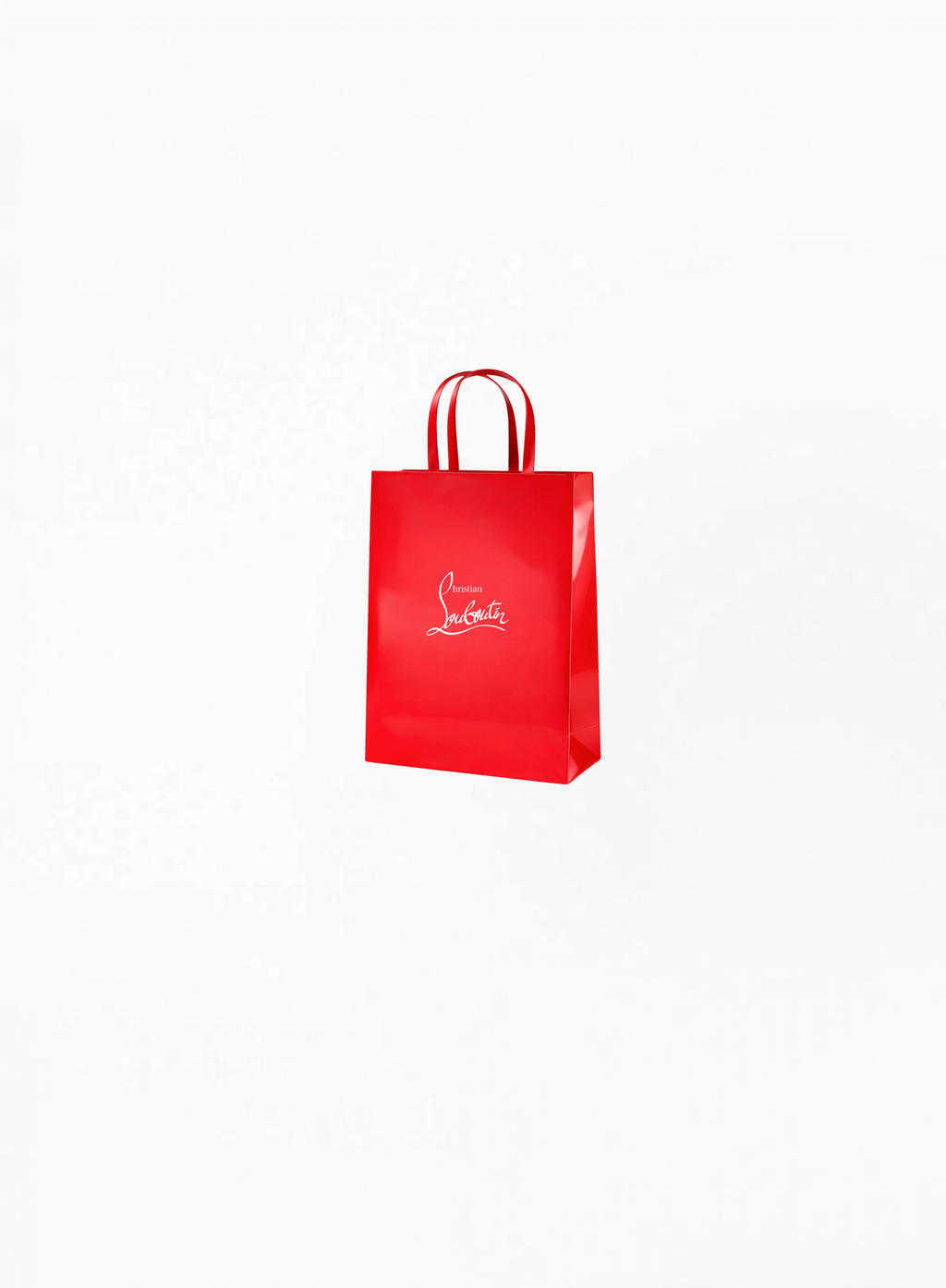 CHRISTIAN LOUBOUTIN Glossy Bag Size M
