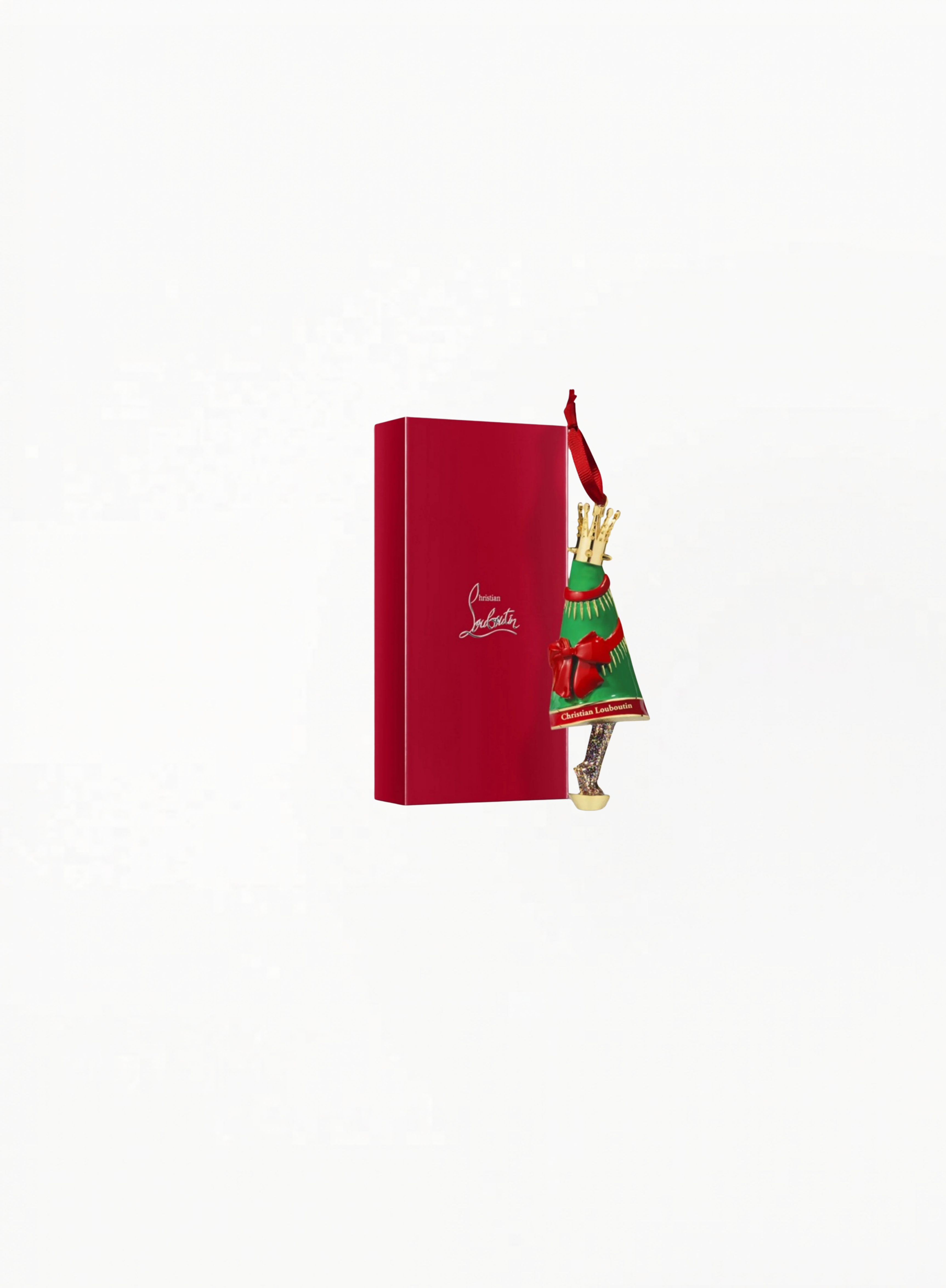 Christian Louboutin Limited Edition საახალწლო ნაძვის ხის სათამაშო
