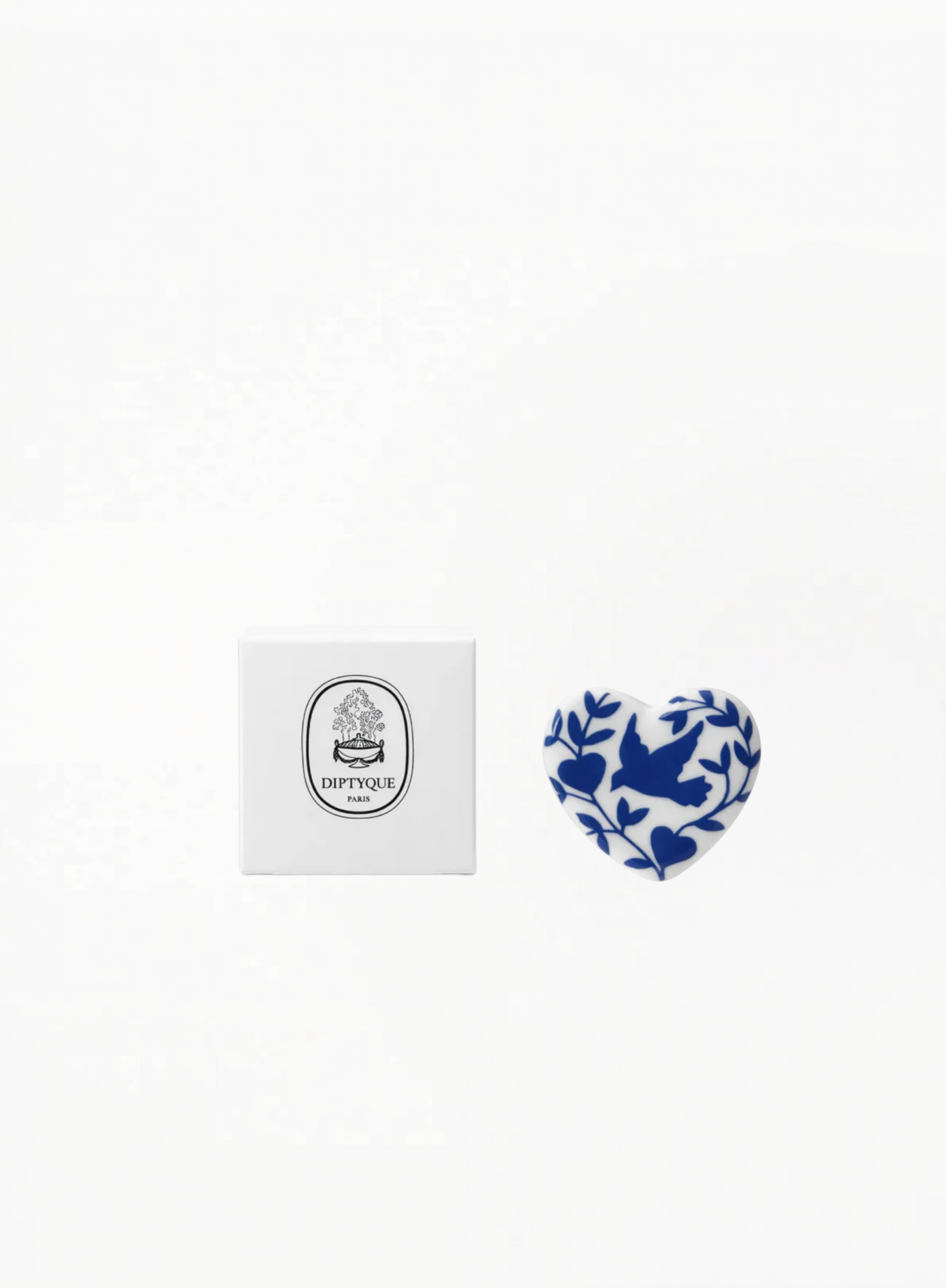 DIPTYQUE Porcelain Heart Brooch – Limited Edition