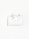 Guerlain-ის თეთრი ლიმიტირებული სასაჩუქრე ჩანთა 22×14 სმ