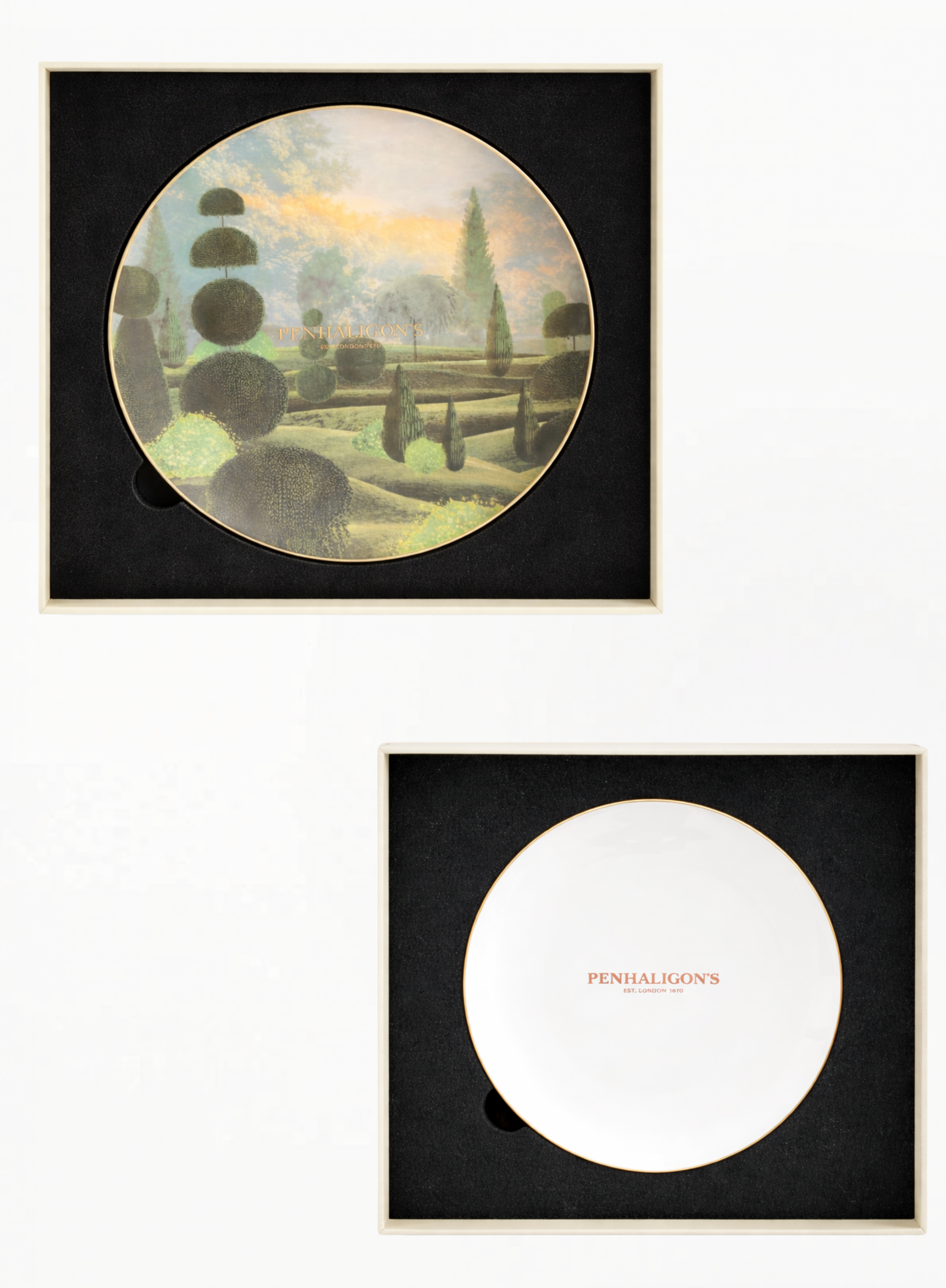 Penhaligon’s Luxury Decorative Plate Set – Limited Edition