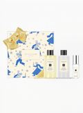 JO MALONE LONDON PEONY & BLUSH SUEDE 9ML And LIME BASIL & MANDARIN ლოსიონი 75ML / LIME BASIL & MANDARIN დასაბანი საშუალება 75ML/