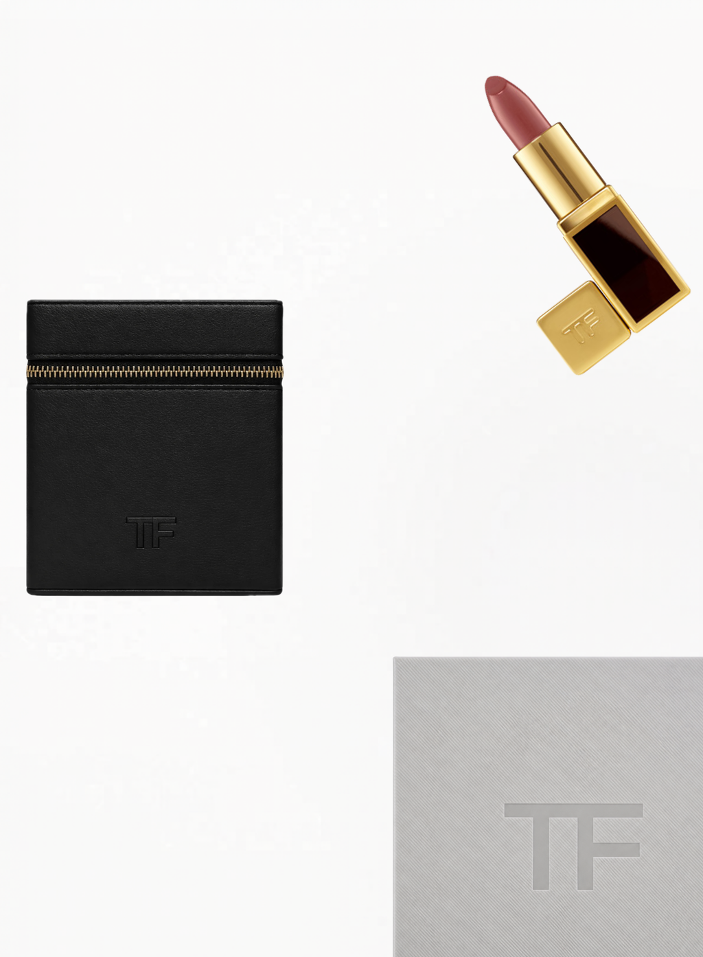 Tom Ford Mini N3 Lipstick And Cosmetic Pouch Gift Set (10×13cm)