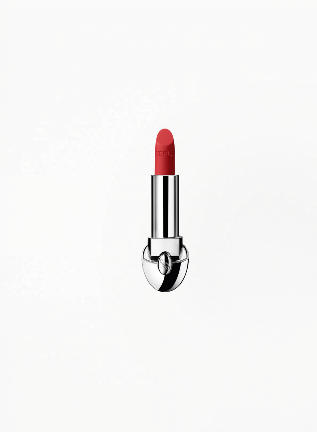 Guerlain Rouge G Luxurious Velvet Lipstick 880 matte red lipstick swatches on multiple skin tones at Exquisite.