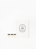 Diptyque Ornament Trio & Scented White Notebook Set