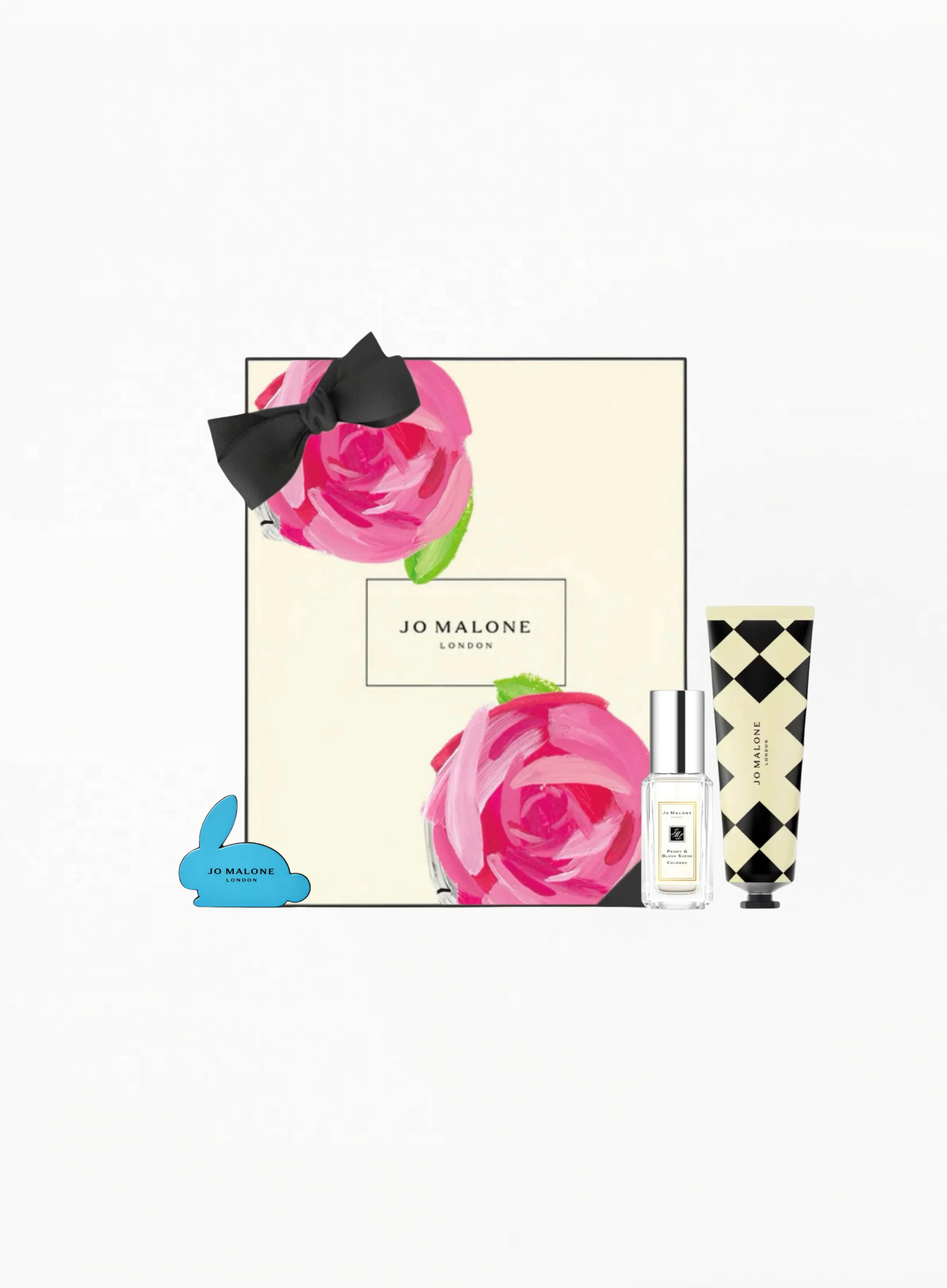 Jo Malone Rose Box Set – Lime Basil & Mandarin And PEONY & BLUSH SUEDE COLOGNE 9ML (Limited Edition)