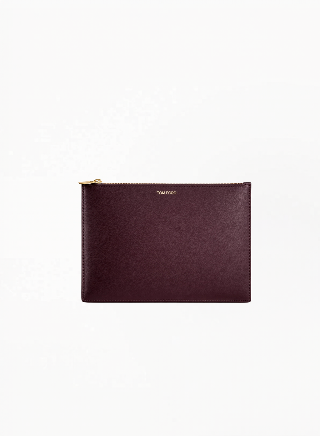 Tom Ford cosmetic bag 25.2x16.8CM with premium luxury design and signature TF branding on white background – available at Exquisite.