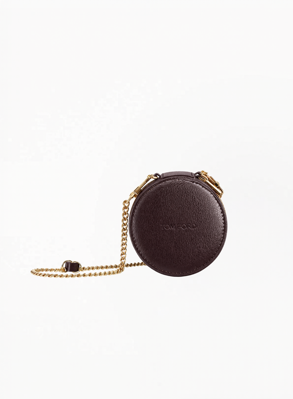 Tom Ford limited edition set with brown bag, 8.5 × 8 cm, featuring a compact luxury design and elegant presentation, photographed on a clean background. Authentic Tom Ford accessory available at Exquisite.