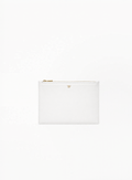 Tom Ford limited edition white cosmetic bag with luxury branded box and signature TF detailing on white background – available at Exquisite.