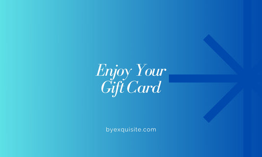 byEXQUISITE Gift Card - Blue