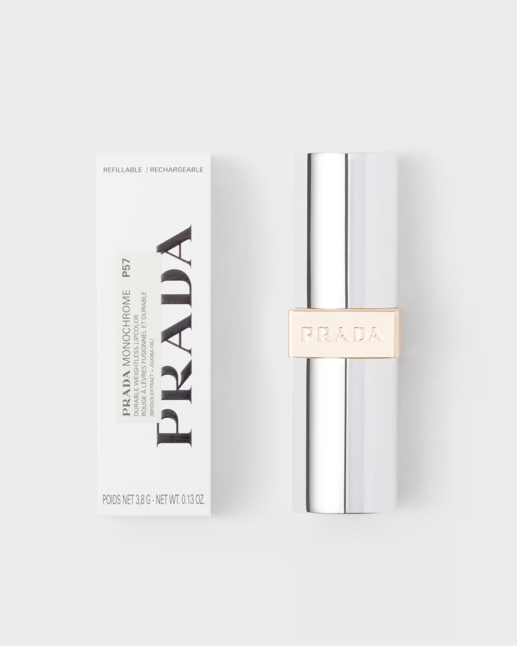 Prada Monochrome Hyper Matte
Lipstick P57 ULTRAVIOLET Limited Edition Box