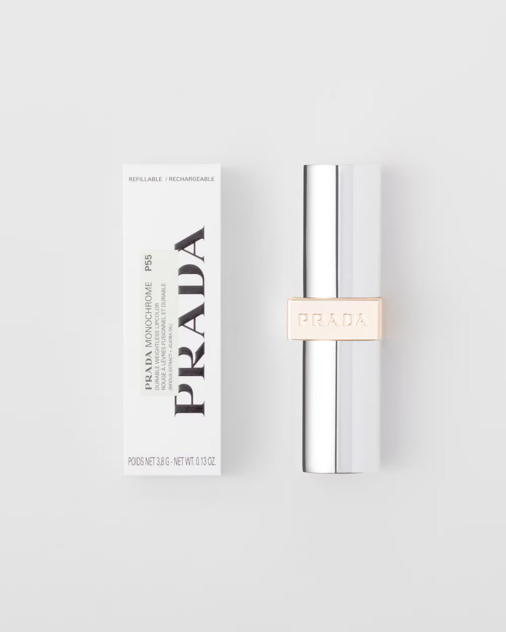 Prada Prada Monochrome Hyper Matte Lipstick P55 FUXIA Limited Edition Gift Box