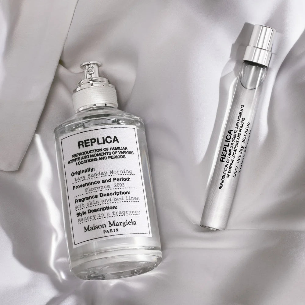 MAISON MARGIELA REPLICA Lazy Sunday Morning Eau de Toilette 30მლ — იშვიათი ოქროსფერი ყუთით