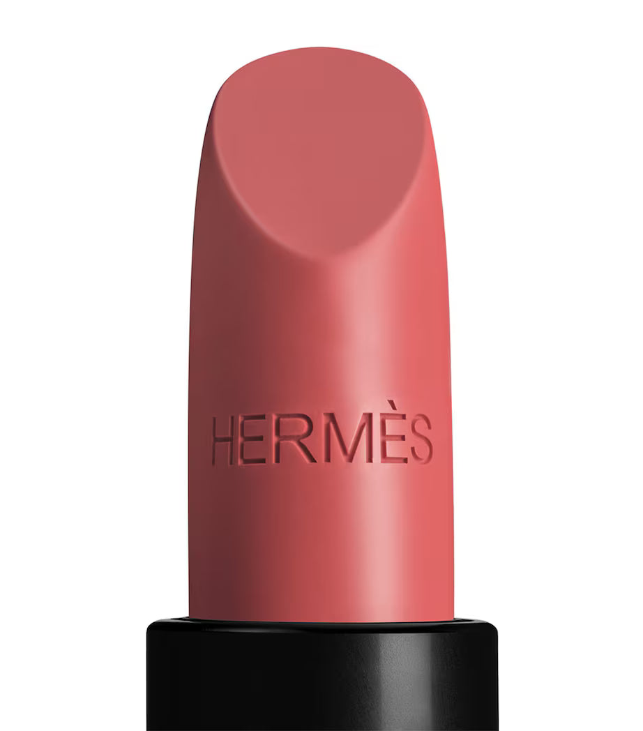 HERMÈS Limited Edition Trio Gift Set – Lip Care Balm, Satin Lipstick 75 Rouge Amazone And Satin Lipstick 21 Rose Épicé
