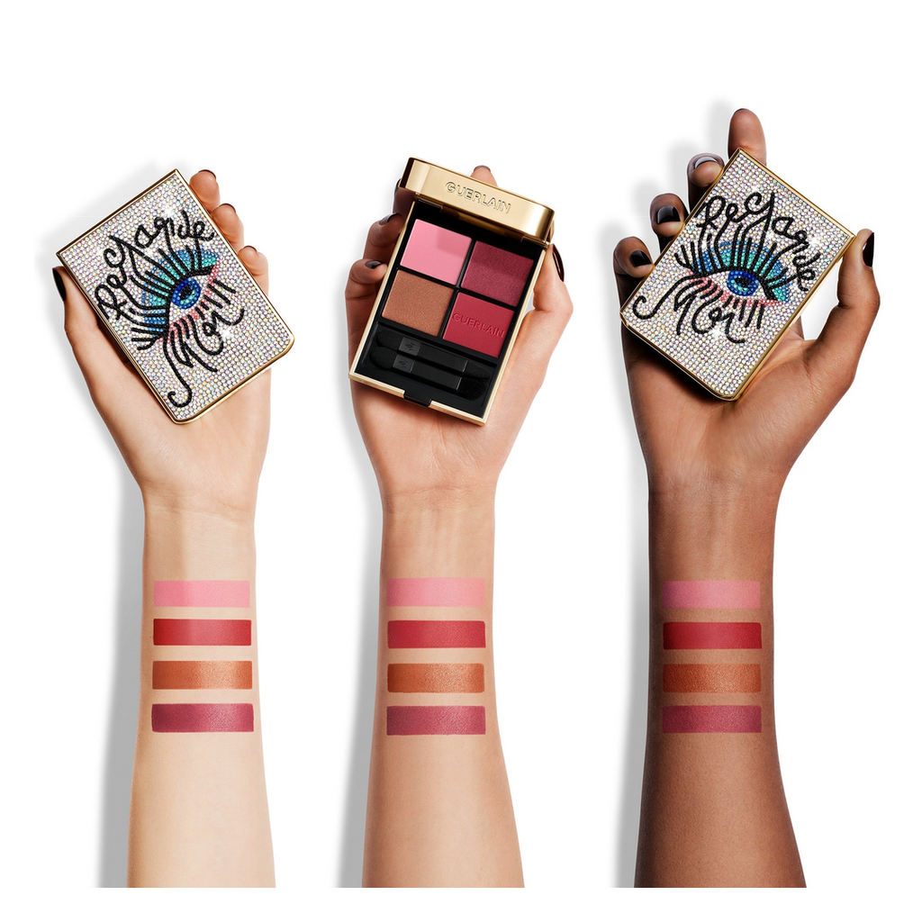 GUERLAIN Ombres G Eyeshadow Quad 888 Regard Moi! – Limited Edition