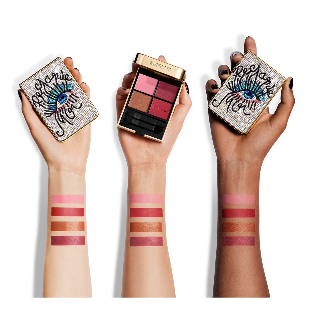 GUERLAIN Ombres G Eyeshadow Quad 888 Regard Moi! – Limited Edition