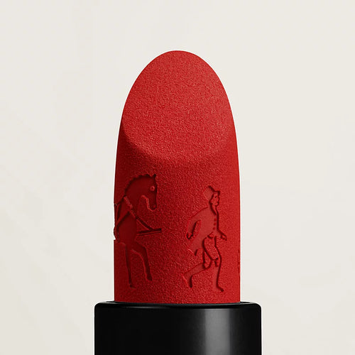 HERMÈS  ლიმიტირებული ტუჩსაცხი გრავირებით – 75 Rouge Amazone