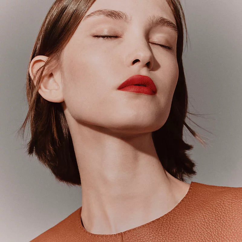 HERMÈS  ლიმიტირებული ტუჩსაცხი გრავირებით – 75 Rouge Amazone